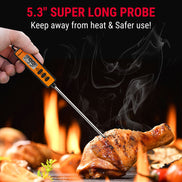 TempPro TP30 Infrared Thermometer Gun & TempPro TP01S Digital Instant-Read Meat Thermometer
