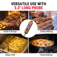 TempPro TP30 Infrared Thermometer Gun & TempPro TP01S Digital Instant-Read Meat Thermometer