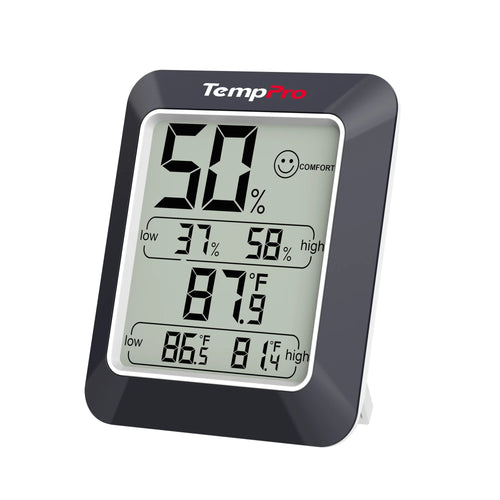TempPro TP50W Digital Indoor Hygrometer/Thermometer