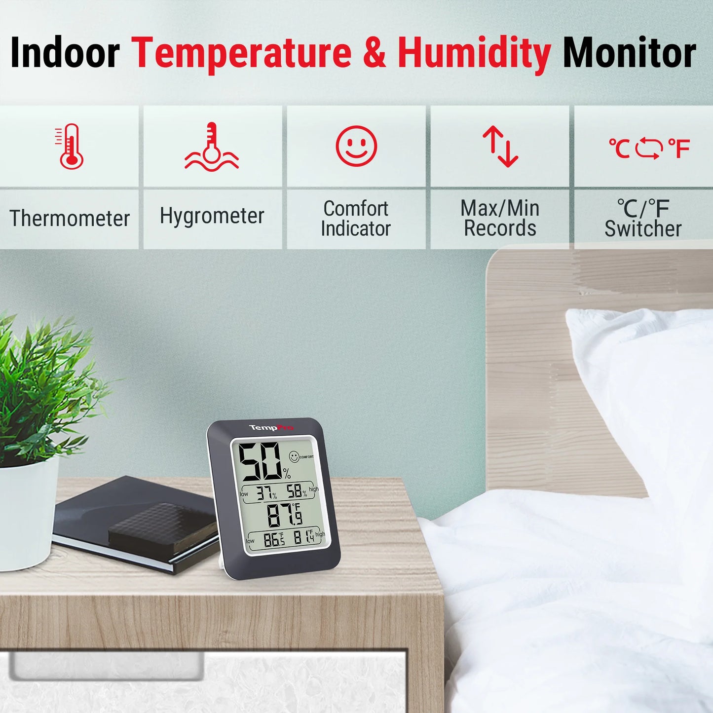 tp50w indoor hygrometer