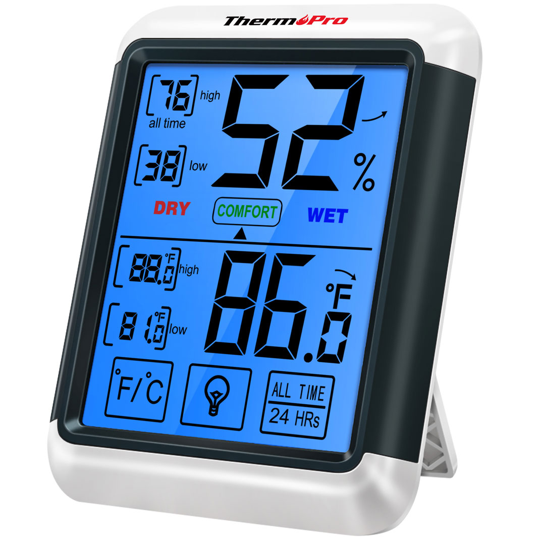 TempPro TP55 Digital Indoor Hygrometer/Thermometer