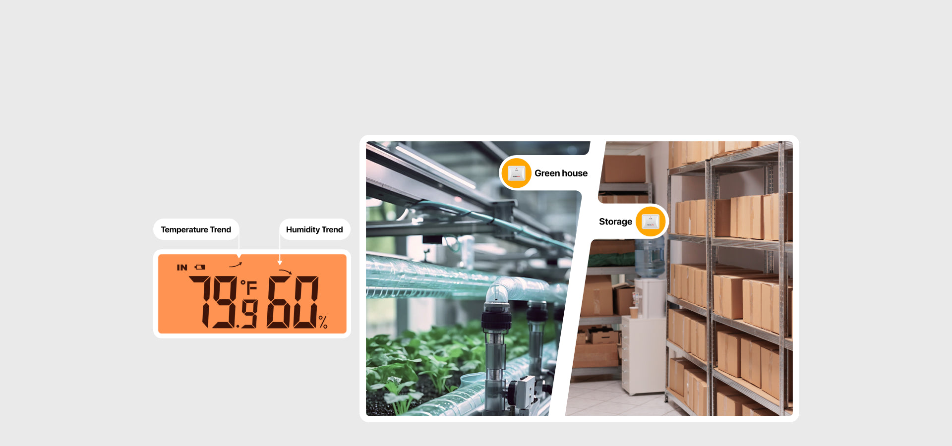 Thermomètre hygromètre sans fil TP63B