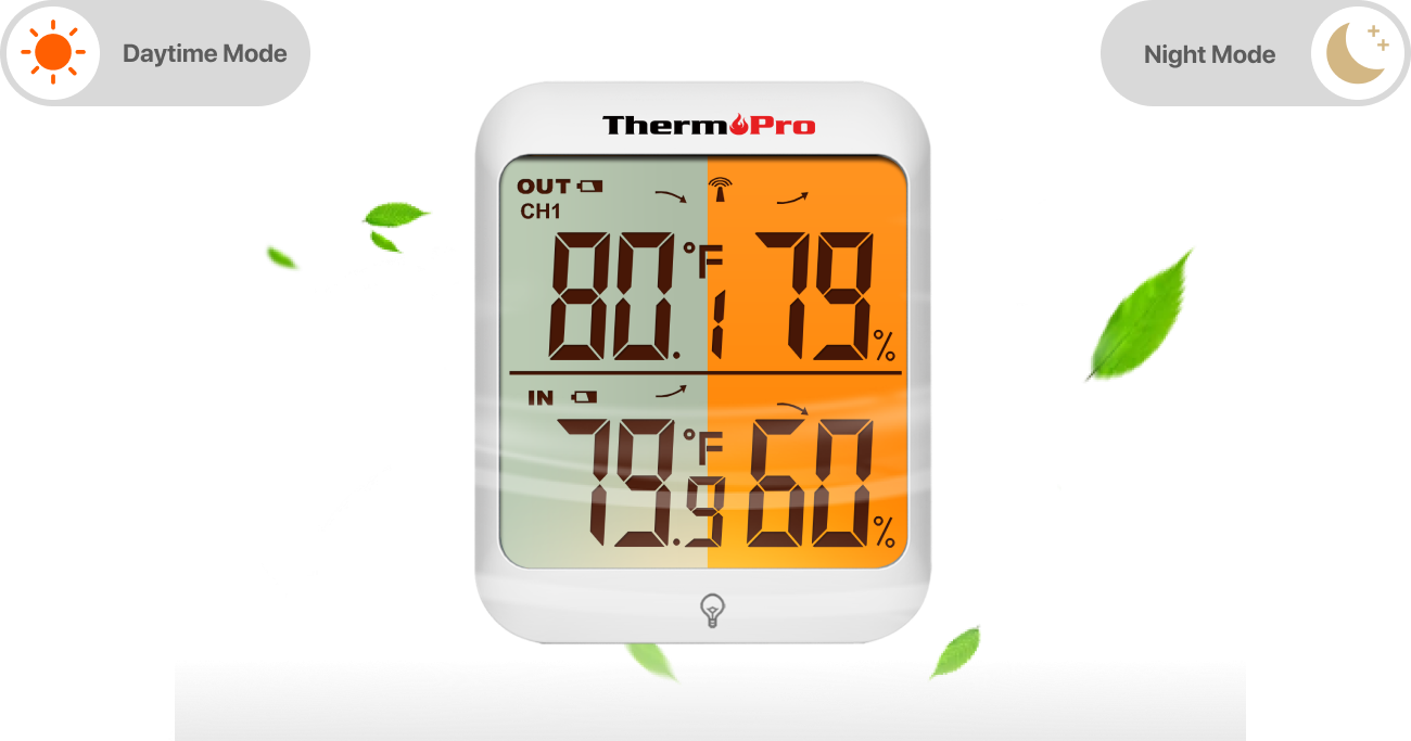 Thermomètre hygromètre sans fil TP63B