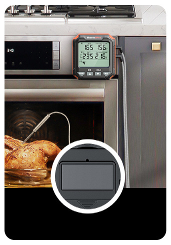 Termómetro para carne TP717 con 2 sondas