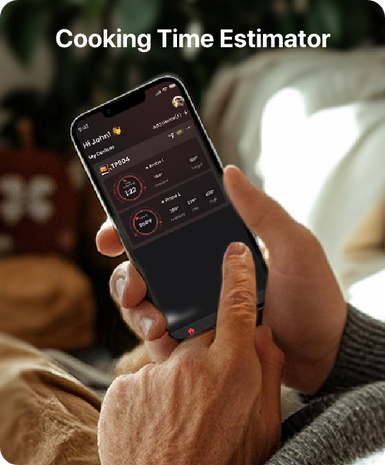 TempPro TempSync ELITE TP904 Wireless Meat Thermometer — Smart Bluetooth, App Alerts