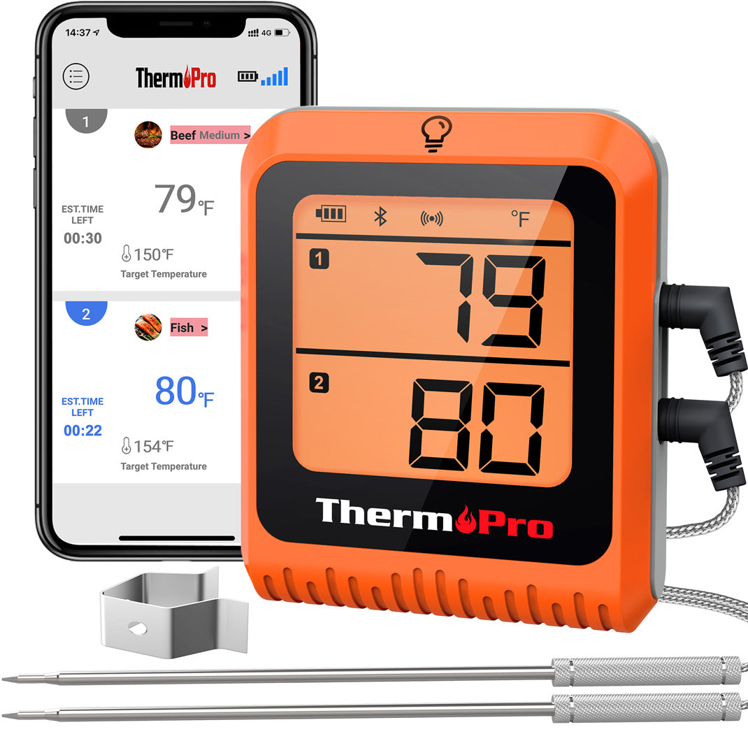 Termómetro inalámbrico para carne con Bluetooth TP920