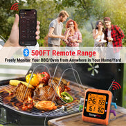 TempPro TempSync PRO TP930 Wireless Meat Thermometer — Smart Bluetooth, App Alerts