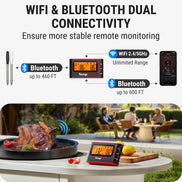Termómetro para carne TP980 TempSpike Pro con wifi y 4 sondas
