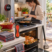 Kitchen Starter Kit: TP960 TempSpike, TP605, TM04 Timer & TP01AW + FREE AGT300 Grill Brush & Towels ($175 Value)