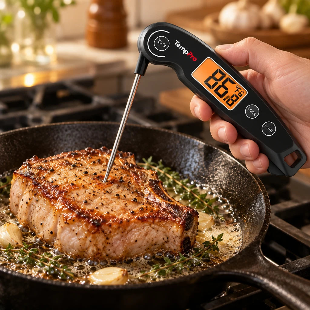 Kitchen Starter Kit: TP960 TempSpike, TP605, TM04 Timer & TP01AW + FREE AGT300 Grill Brush & Towels ($175 Value)