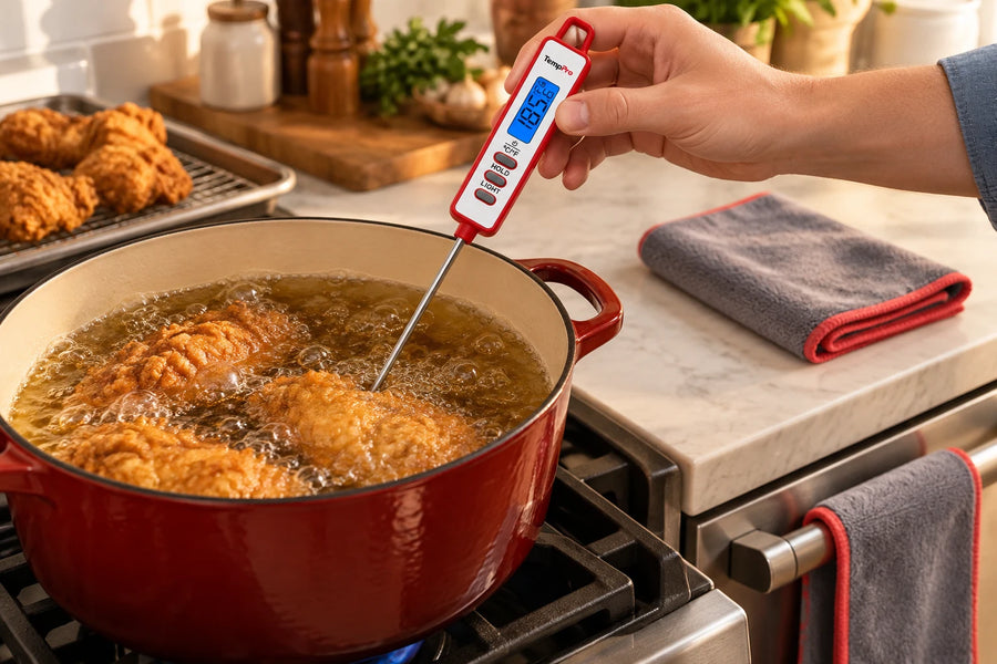 Kitchen Starter Kit: TP960 TempSpike, TP605, TM04 Timer & TP01AW + FREE AGT300 Grill Brush & Towels ($175 Value)