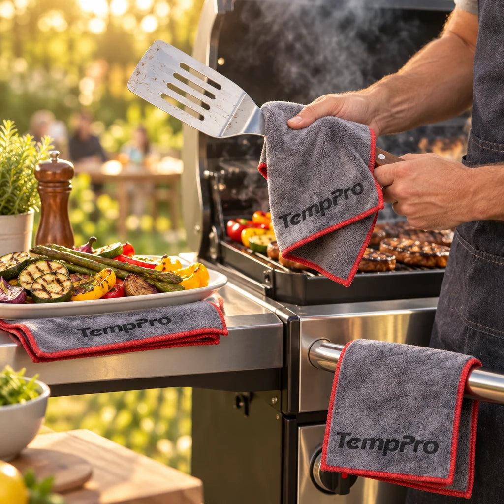 500FT Backyard Duo: TP828BW Wireless, TP620 & TP01AW Instant-Reads + FREE Towel Set ($125 Value)