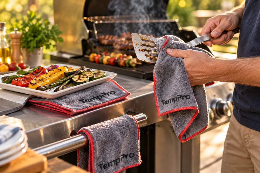 500FT Backyard Duo: TP828BW Wireless, TP620 & TP01AW Instant-Reads + FREE Towel Set ($125 Value)